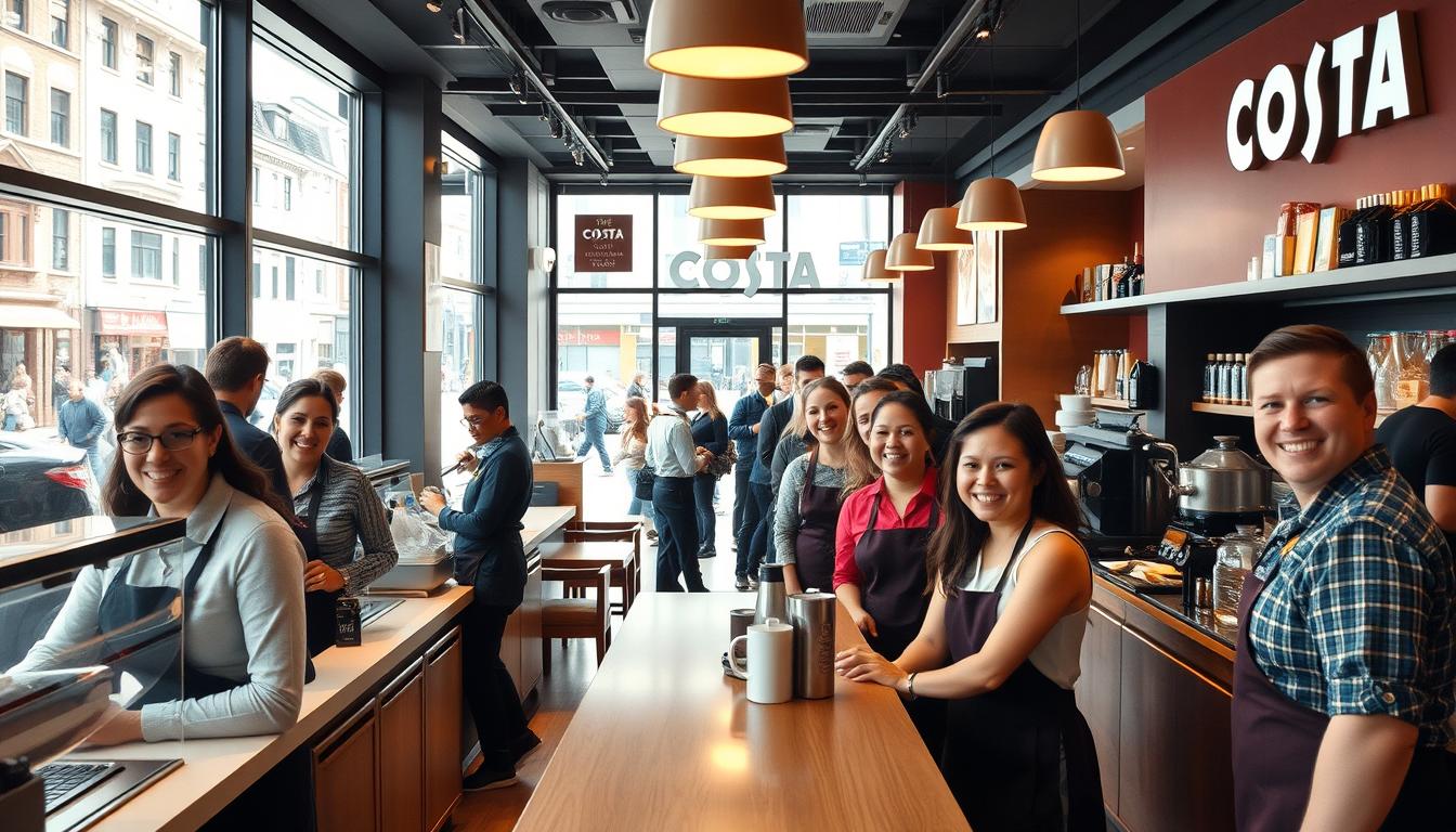 Costa Coffee Is Hiring – Join One of the UK’s Largest Café Chains